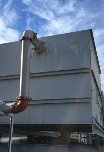 Tuyaux d'un système de climatisation commerciale à Montréal - Compagnie de Climatisation Nexair
